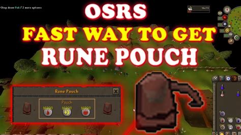 osrs how to upgrade rune pouch.